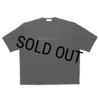 COOTIE PRODUCTIONS/Oversized S/S Tee（Embroidery）（Black