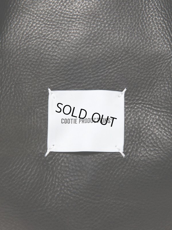画像3: COOTIE PRODUCTIONS/Leather Tote Bag（Black）［レザートートバッグ-24秋冬］