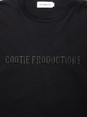 画像2: COOTIE PRODUCTIONS/Oversized S/S Tee（Embroidery）（Black）［オーバーサイズ刺繍T-24秋冬］ (2)