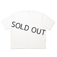 COOTIE PRODUCTIONS/Oversized S/S Tee（Embroidery）（White）［オーバーサイズ刺繍T-24秋冬］