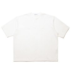 画像1: COOTIE PRODUCTIONS/Oversized S/S Tee（Embroidery）（White）［オーバーサイズ刺繍T-24秋冬］ (1)