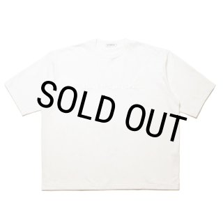COOTIE PRODUCTIONS/Oversized S/S Tee（Embroidery）（White