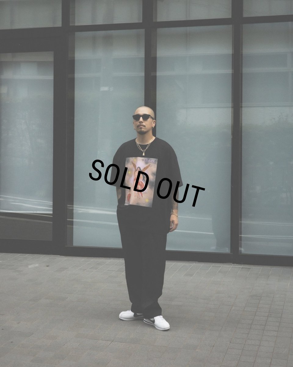 画像5: COOTIE PRODUCTIONS/Print S/S Tee（ANGEL）（Black）［プリントT-24春夏］ (5)