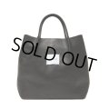 COOTIE PRODUCTIONS/Leather Tote Bag（Black）［レザートートバッグ-24秋冬］