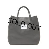 COOTIE PRODUCTIONS/Leather Tote Bag（Black）［レザートートバッグ-24秋冬］