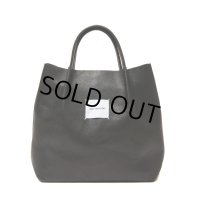 COOTIE PRODUCTIONS/Leather Tote Bag（Black）［レザートートバッグ-24秋冬］