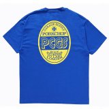 PORKCHOP/PCGS OVAL TEE（BLUE）［プリントT-24春夏］