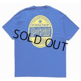 PORKCHOP/PCGS OVAL TEE（BLUE）［プリントT-24春夏］