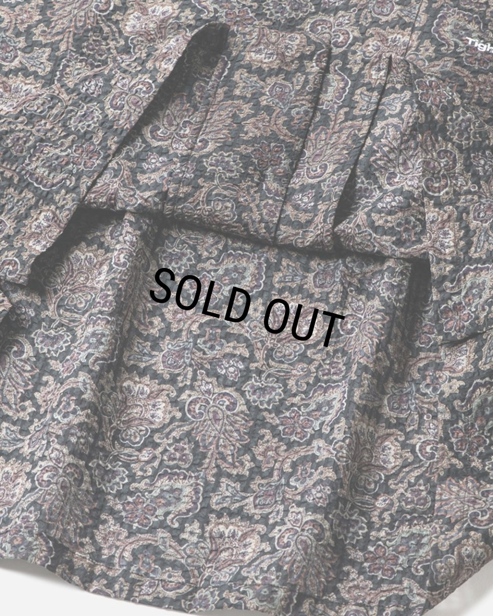 画像8: 【30%OFF】TIGHTBOOTH/RIPPLE PAISLEY ALOHA（Black）［ペイズリーアロハ-24夏］ (8)