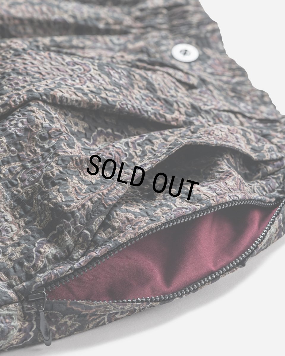 画像6: TIGHTBOOTH/RIPPLE PAISLEY BALLOON PANTS（Black）［ペイズリーバルーンパンツ-24夏］ (6)