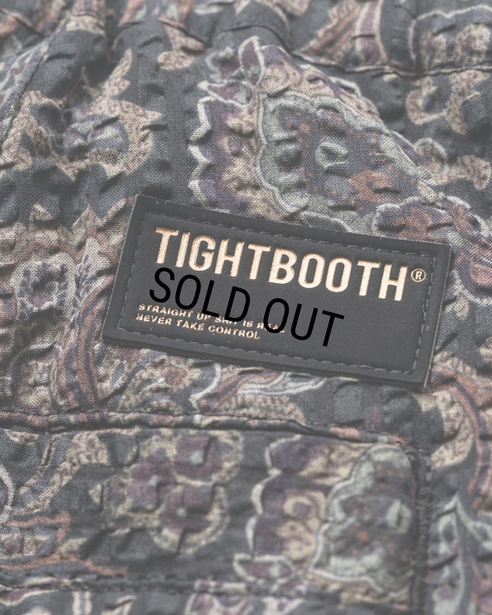 画像8: TIGHTBOOTH/RIPPLE PAISLEY BALLOON PANTS（Black）［ペイズリーバルーンパンツ-24夏］ (8)