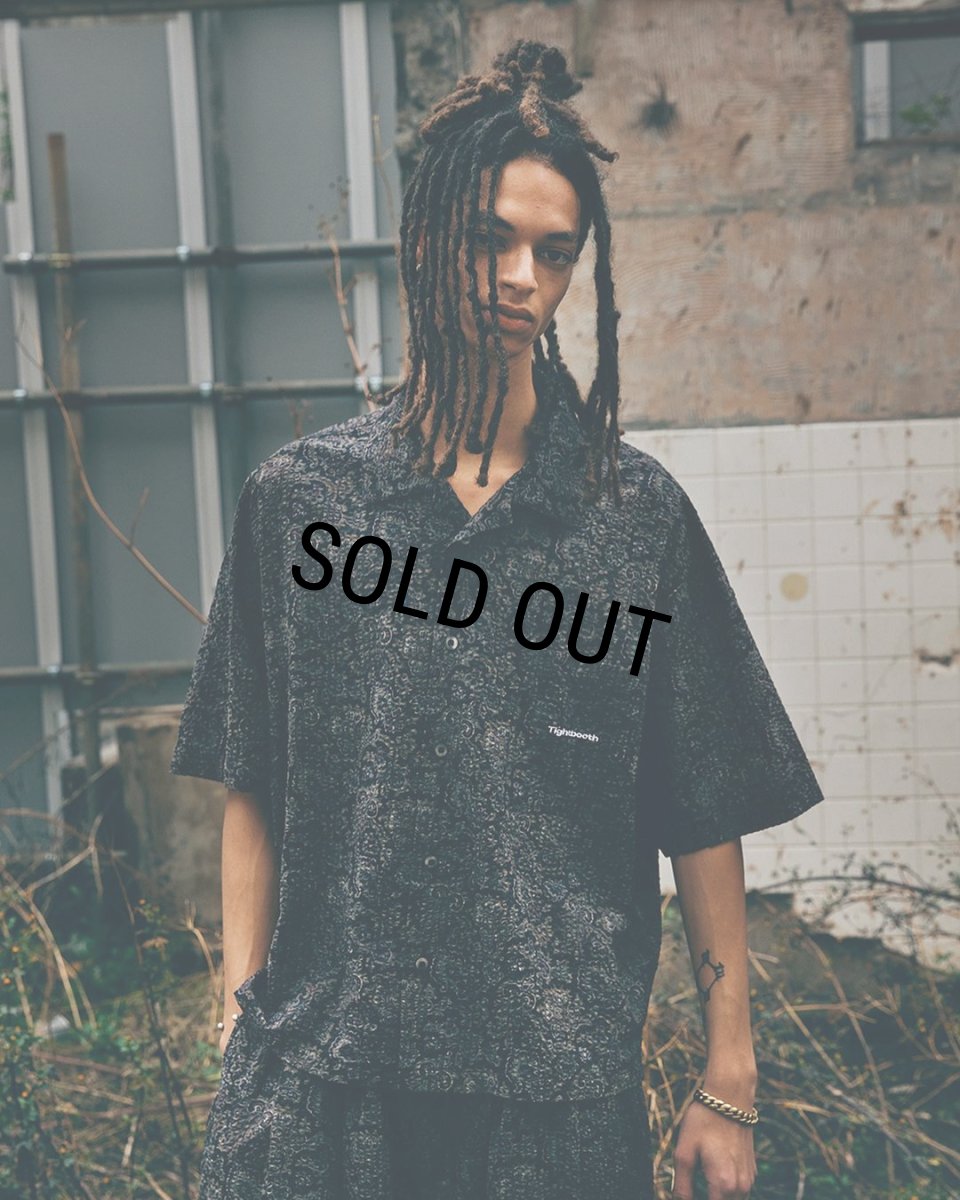 画像12: TIGHTBOOTH/RIPPLE PAISLEY BALLOON PANTS（Black）［ペイズリーバルーンパンツ-24夏］ (12)