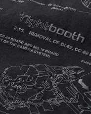 画像5: 【40%OFF】TIGHTBOOTH/ANALYZE T-SHIRT（Black）［総柄プリントT-24夏］ (5)