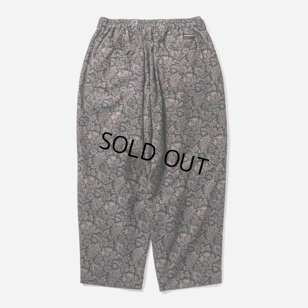 画像2: TIGHTBOOTH/RIPPLE PAISLEY BALLOON PANTS（Black）［ペイズリーバルーンパンツ-24夏］