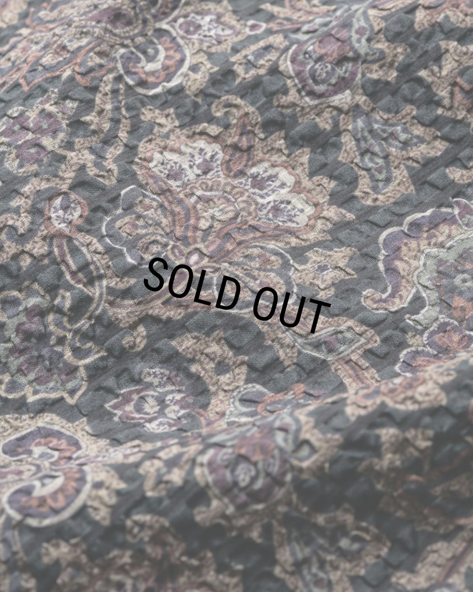 画像9: TIGHTBOOTH/RIPPLE PAISLEY BALLOON PANTS（Black）［ペイズリーバルーンパンツ-24夏］ (9)