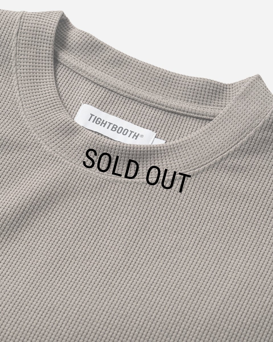 画像2: TIGHTBOOTH/WAFFLE T-SHIRT（Olive）［ワッフルT-24夏］ (2)