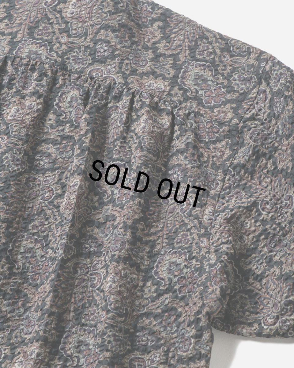 画像9: 【30%OFF】TIGHTBOOTH/RIPPLE PAISLEY ALOHA（Black）［ペイズリーアロハ-24夏］ (9)