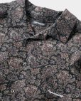 画像3: 【30%OFF】TIGHTBOOTH/RIPPLE PAISLEY ALOHA（Black）［ペイズリーアロハ-24夏］