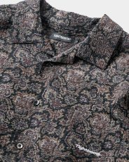 画像3: 【30%OFF】TIGHTBOOTH/RIPPLE PAISLEY ALOHA（Black）［ペイズリーアロハ-24夏］ (3)