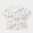 画像1: 【30%OFF】TIGHTBOOTH/ANALYZE T-SHIRT（White）［総柄プリントT-24夏］ (1)