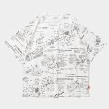 【40%OFF】TIGHTBOOTH/ANALYZE T-SHIRT（White）［総柄プリントT-24夏］