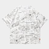 【30%OFF】TIGHTBOOTH/ANALYZE T-SHIRT（White）［総柄プリントT-24夏］