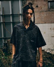 画像14: 【30%OFF】TIGHTBOOTH/RIPPLE PAISLEY ALOHA（Black）［ペイズリーアロハ-24夏］ (14)