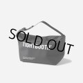 TIGHTBOOTH/LABEL LOGO COOLER POUCH（Black）［クーラーポーチ-24夏］