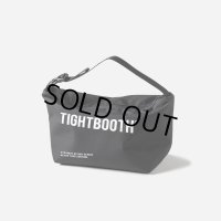 TIGHTBOOTH/LABEL LOGO COOLER POUCH（Black）［クーラーポーチ-24夏］