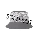 BlackEyePatch/OG LABEL COVERED BUCKET HAT（BLACK）