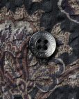 画像4: 【30%OFF】TIGHTBOOTH/RIPPLE PAISLEY ALOHA（Black）［ペイズリーアロハ-24夏］