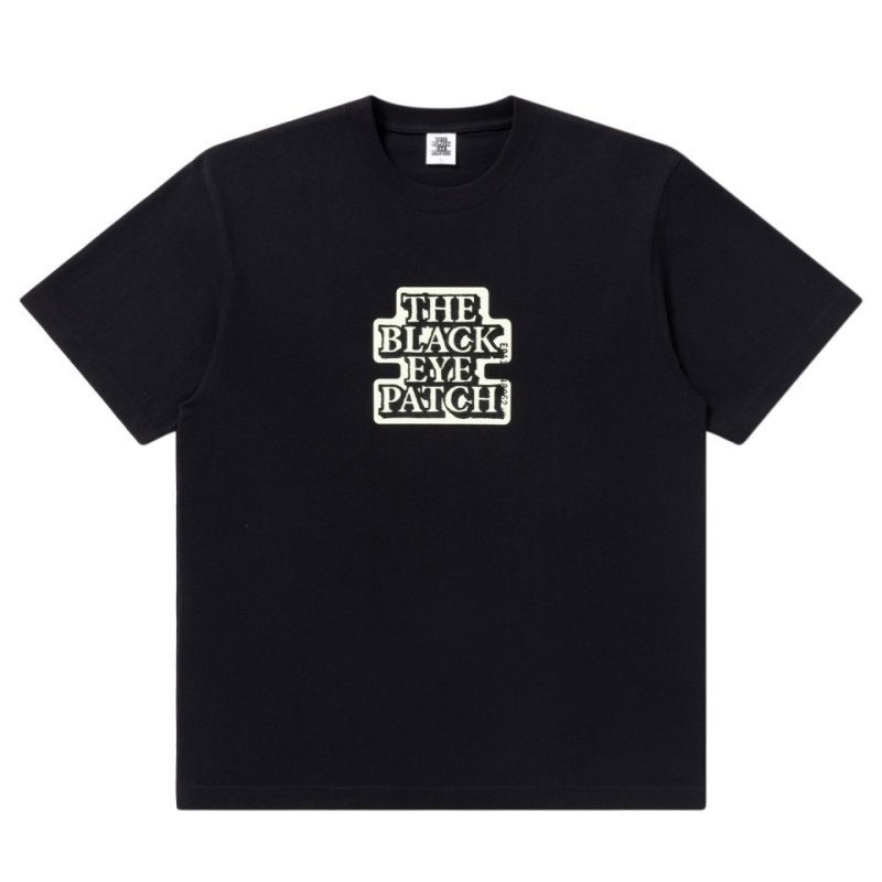 画像1: BlackEyePatch/GLOW IN THE DARK OG LABEL TEE(BLACK)