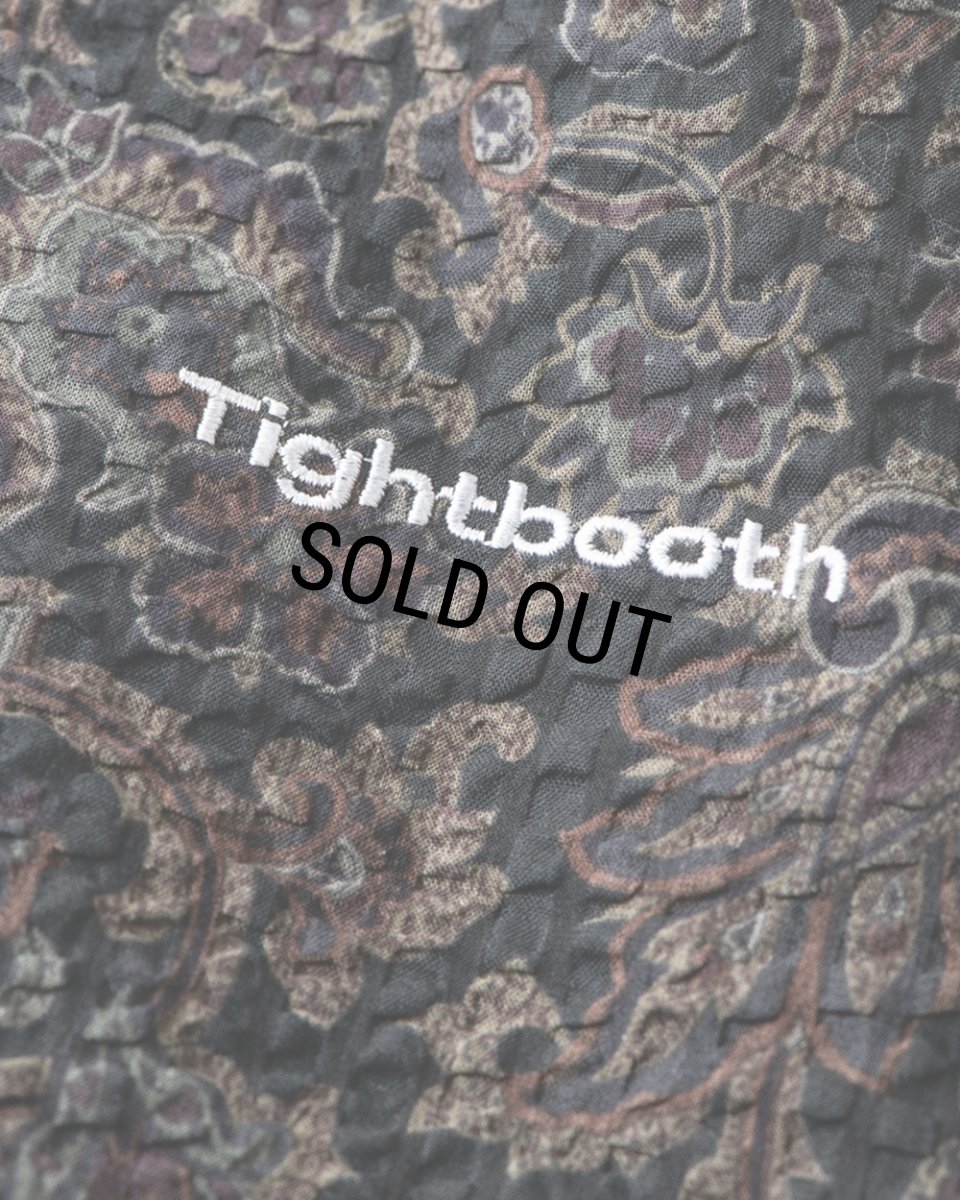 画像6: 【30%OFF】TIGHTBOOTH/RIPPLE PAISLEY ALOHA（Black）［ペイズリーアロハ-24夏］ (6)