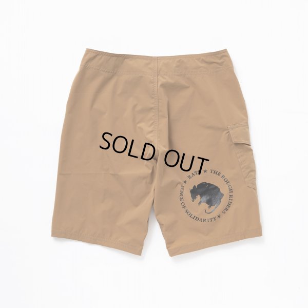 画像2: RATS/LOGO SURF SHORTS（BROWN）［ロゴサーフショーツ-24春夏］