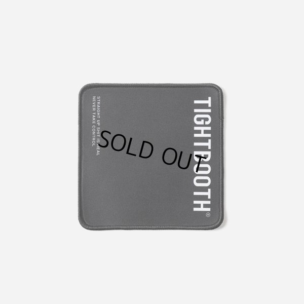 画像1: TIGHTBOOTH/LABEL LOGO MOUSE PAD（Black）［マウスパッド-24夏］