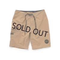 RATS/LOGO SURF SHORTS（BROWN）［ロゴサーフショーツ-24春夏］