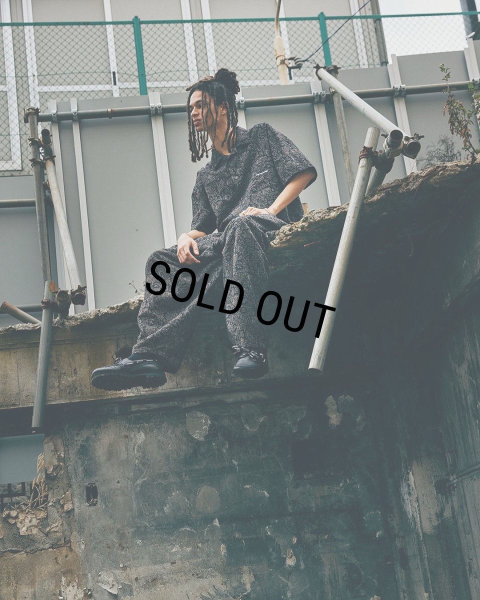 画像11: TIGHTBOOTH/RIPPLE PAISLEY BALLOON PANTS（Black）［ペイズリーバルーンパンツ-24夏］ (11)