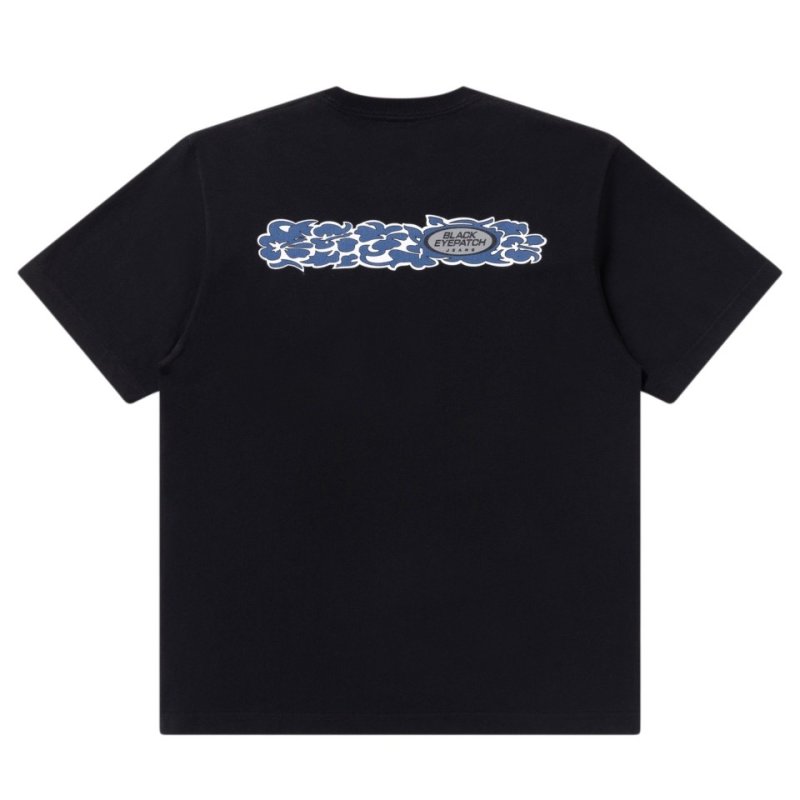 画像2: BlackEyePatch/BEP JEANS HIBISCUS TEE（BLACK）