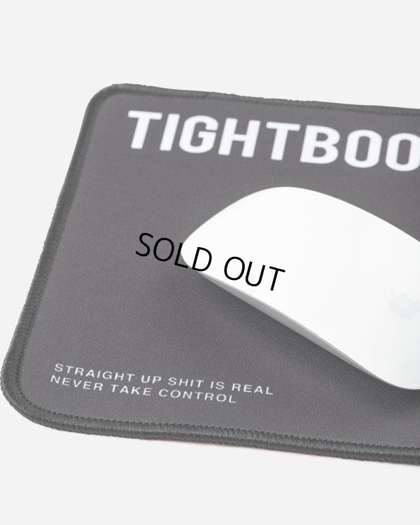 画像5: TIGHTBOOTH/LABEL LOGO MOUSE PAD（Black）［マウスパッド-24夏］