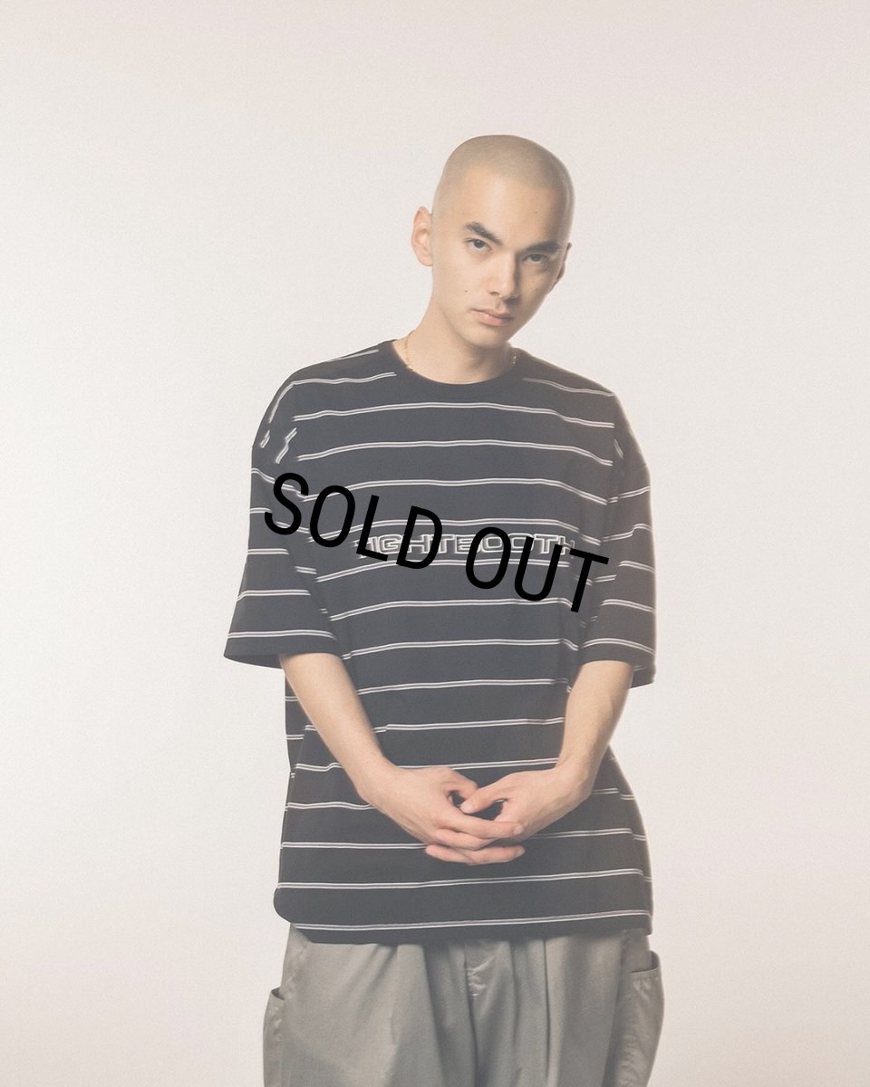 画像15: TIGHTBOOTH/STRIPE CROPPED CARGO PANTS（Grey）［ストライプクロップドカーゴパンツ-24夏］ (15)