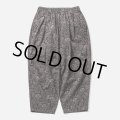 TIGHTBOOTH/RIPPLE PAISLEY BALLOON PANTS（Black）［ペイズリーバルーンパンツ-24夏］