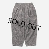 TIGHTBOOTH/RIPPLE PAISLEY BALLOON PANTS（Black）［ペイズリーバルーンパンツ-24夏］