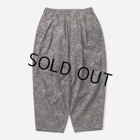 TIGHTBOOTH/RIPPLE PAISLEY BALLOON PANTS（Black）［ペイズリーバルーンパンツ-24夏］