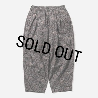 TIGHTBOOTH/RIPPLE PAISLEY BALLOON PANTS（Black）［ペイズリー
