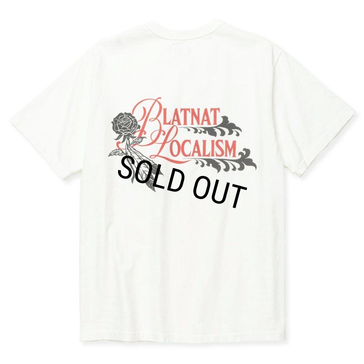 画像1: CALEE/BINDER NECK R&F VINTAGE T-SHIRT ＜NATURALLY PAINT DESIGN＞（WHITE）［プリントT-24春夏］ (1)
