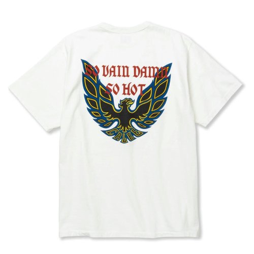 他の写真2: 【30%OFF】CALEE/BINDER NECK WING LOGO VINTAGE TEE ＜NATURALLY PAINT DESIGN＞（WHITE）［プリントT-24春夏］