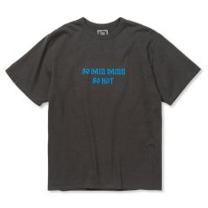 画像2: 【30%OFF】CALEE/BINDER NECK WING LOGO VINTAGE TEE ＜NATURALLY PAINT DESIGN＞（CHARCOAL）［プリントT-24春夏］ (2)