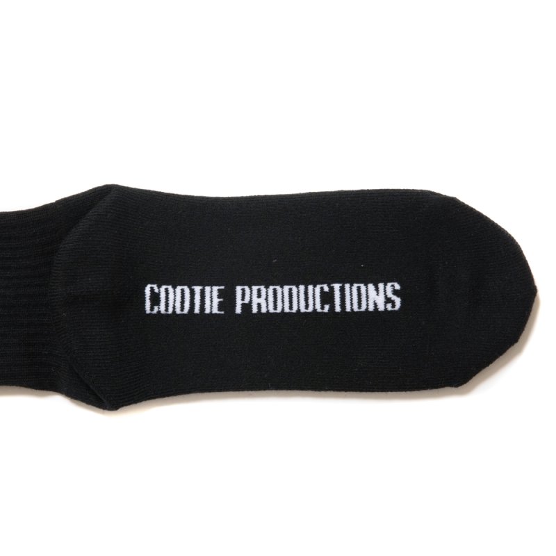 画像3: COOTIE PRODUCTIONS/Raza Middle Socks（Black）［ミドルソックス-24秋冬］