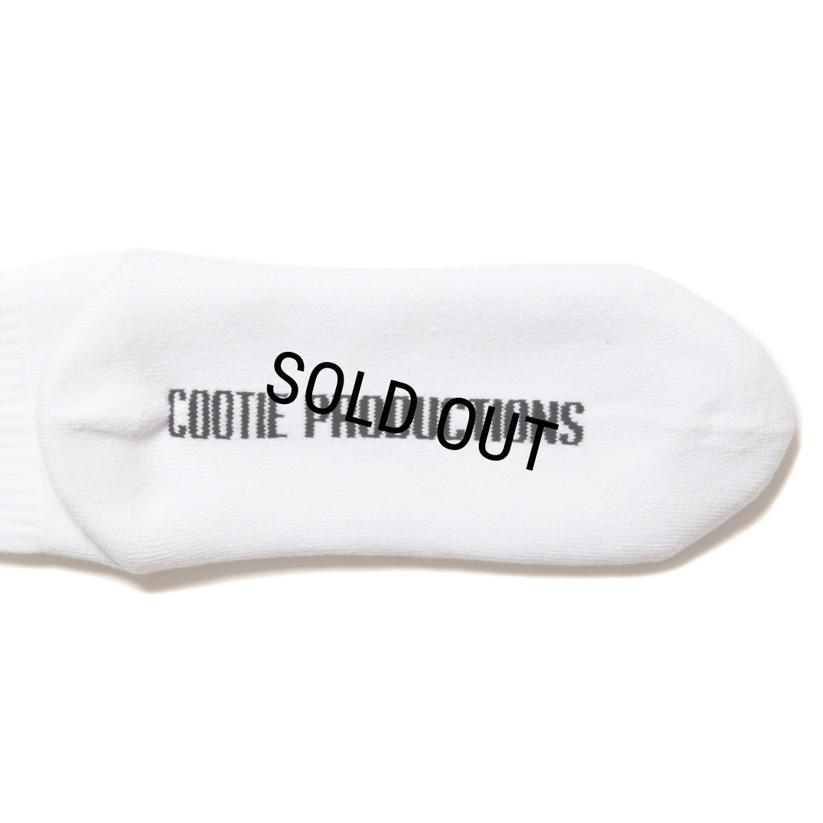 画像3: COOTIE PRODUCTIONS/Raza Middle Socks（White）［ミドルソックス-24秋冬］ (3)