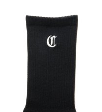 画像2: COOTIE PRODUCTIONS/Raza Middle Socks（Black）［ミドルソックス-24秋冬］ (2)